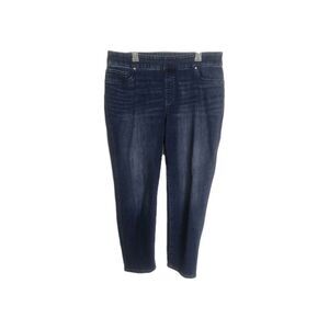 Chico's Pull On Jeans Jegging Ankle Plus Size 3 US Size 16 Blue 39X27 High Rise